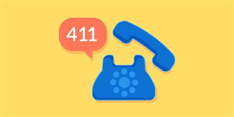 411 par téléphone